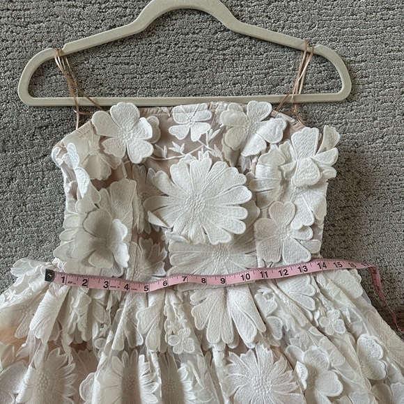 NWT Akira Angel Energy Strapless Floral Fit And Flare Mini Dress Size M - Picture 8 of 9